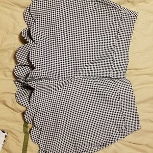 Crown and Ivy Gingham Shorts